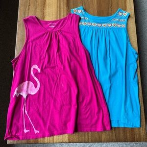 Two tank tops